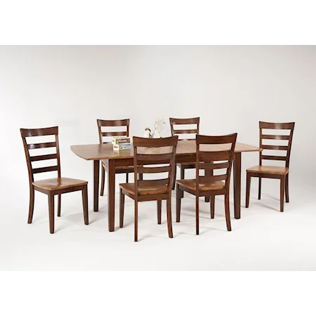 7 Piece Dining Table and Chair Set